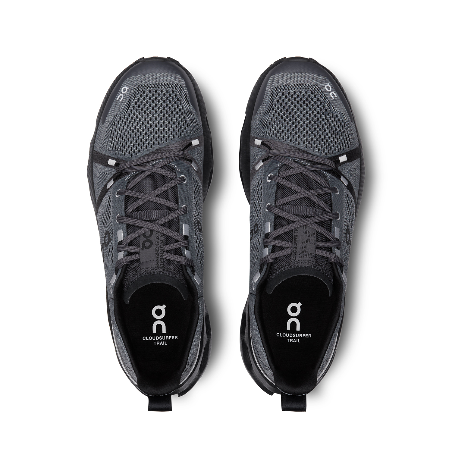 On　23センチ　Cloudsurfer Trail WP　黒 Cloudsurfer Trail WP — Men's - OutdoorSports.com