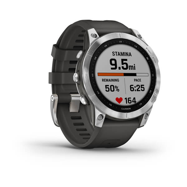 時計 GARMIN FENIX 7 GARMIN FENIX 7 STANDARD SILVER/GRAPHITE BAND