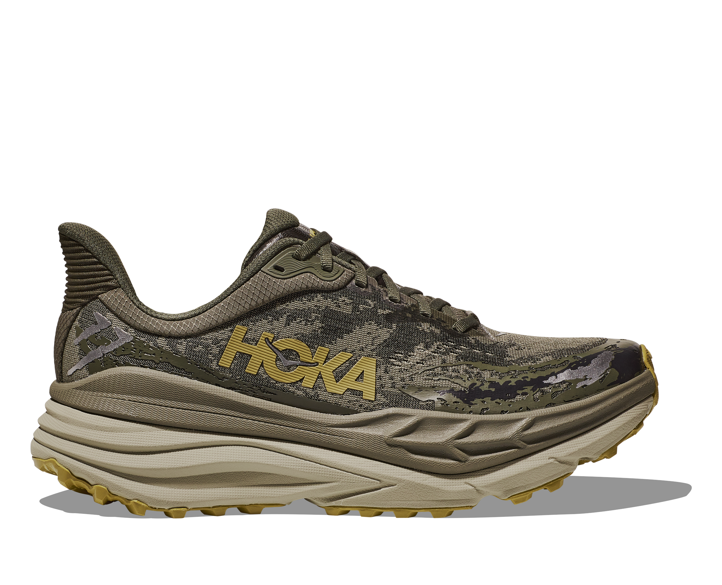 HOKA ONE ONE STINSON 7 MENS OZFOLIVE HAZE/FOREST COVER