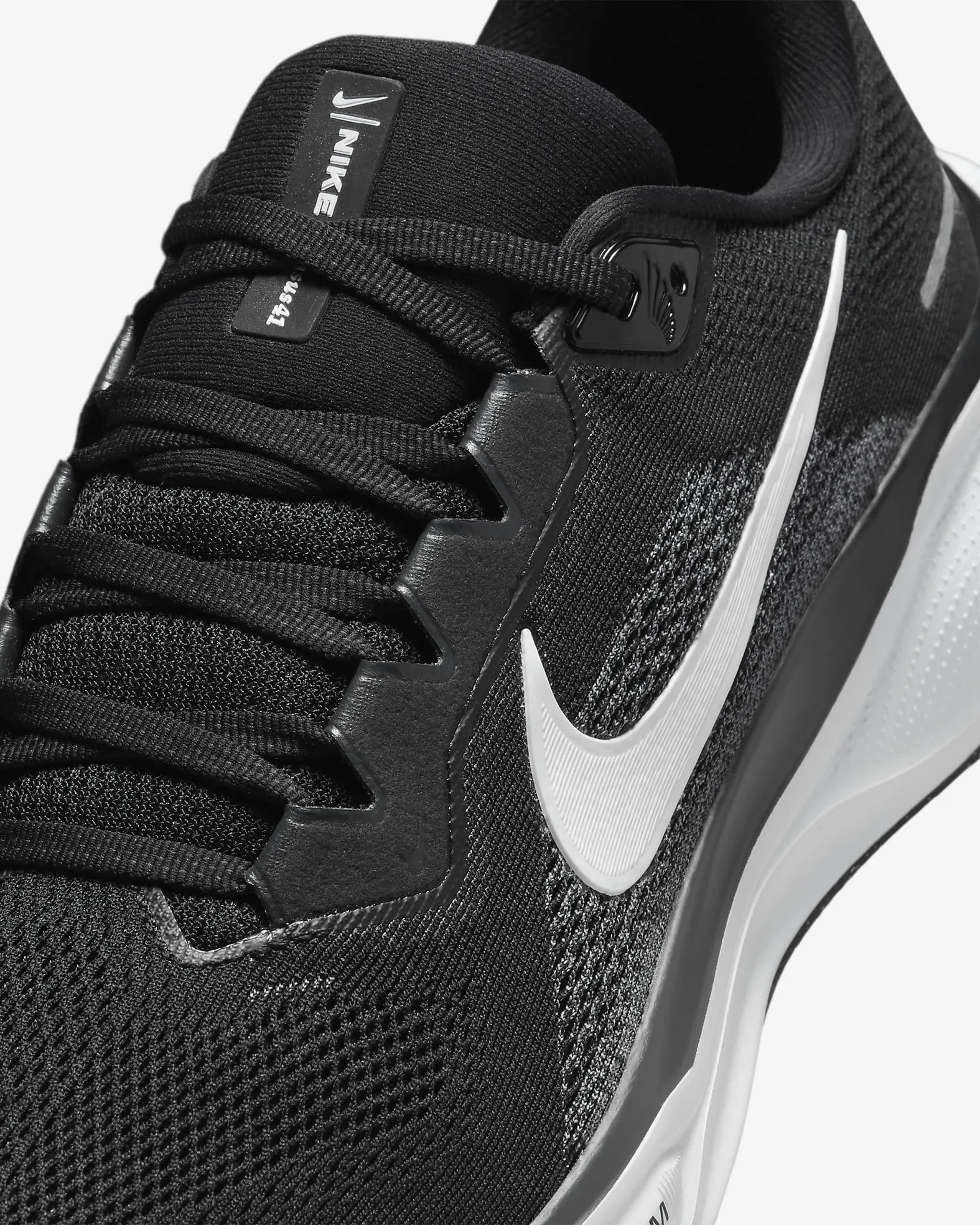 NIKE AIR ZOOM PEGASUS 41 MENS BLACK/WHITE ANTHRACITE