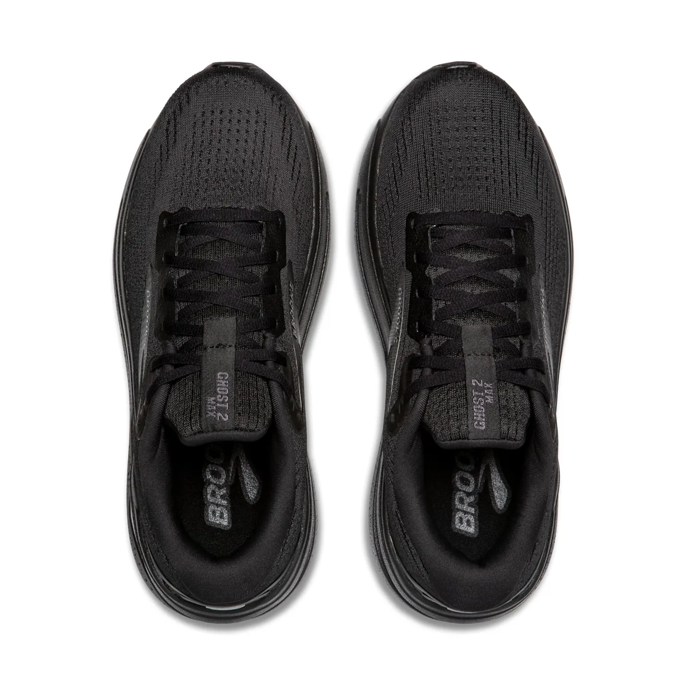 BROOKS GHOST MAX 2 MENS BLACK/BLACK/EBONY