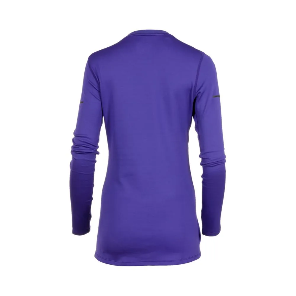 MIZUNO WOMEN S BREATH THERMO® RUNNING LONG SLEEVE DEEP BLUE