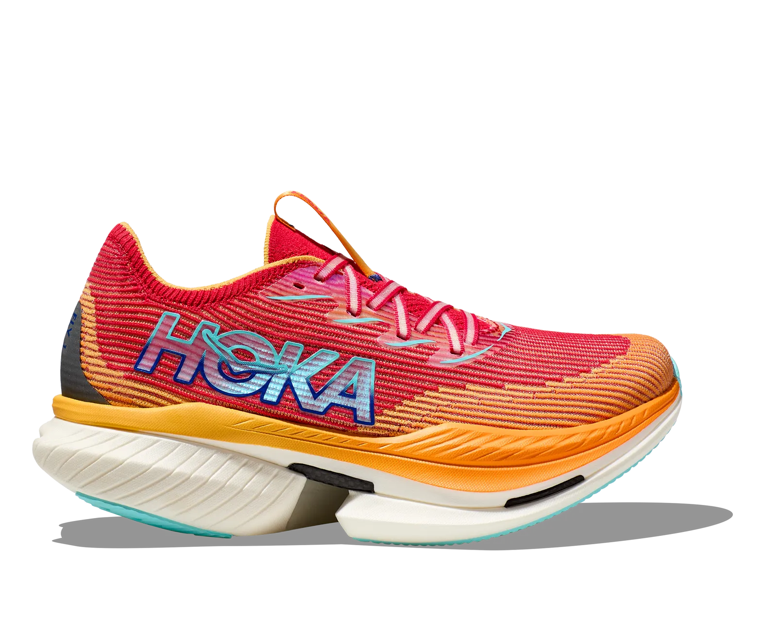 HOKA ONE ONE HOKA CIELO X1 UNISEX CERISE / SOLAR FLARE